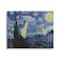 Stupell Industries Starry Night Classic Alien UFOs Canvas Wall Art